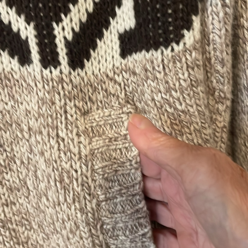 Patterned Zip-Up Sweater By Pendleton - image 5